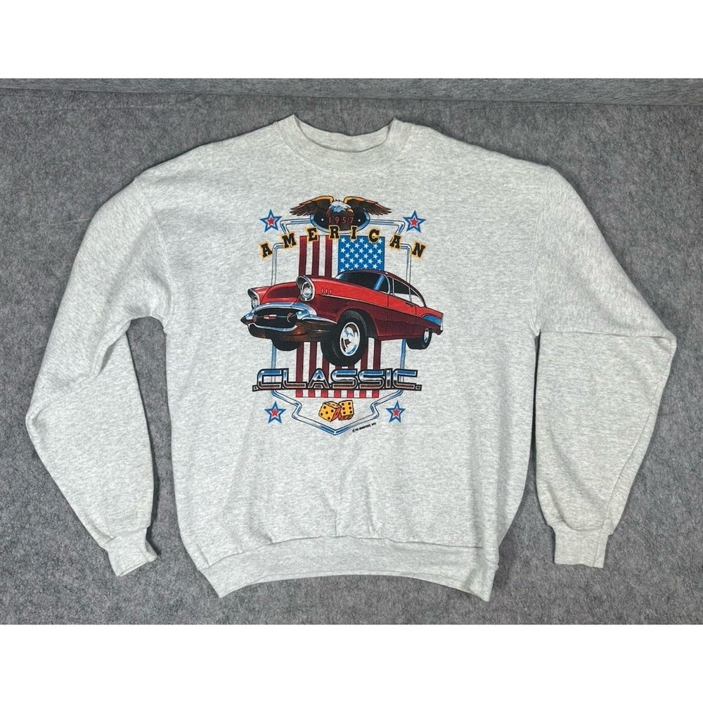 Vintage Hanes Activewear Chevrolet Camaro Graphic Crewneck Sweatshirt XL‎